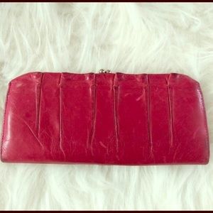 HOBO International Wallet Red